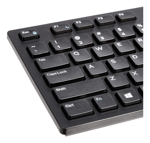 Teclado Amazon Basics Layout Usb Us Com Fio De Baixo Perfil