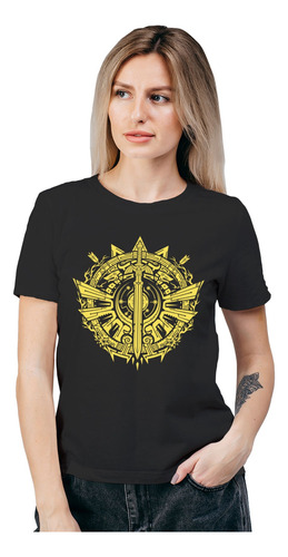 Polera Mujer Zelda Sword Gamer Algodón Orgánico Wiwi