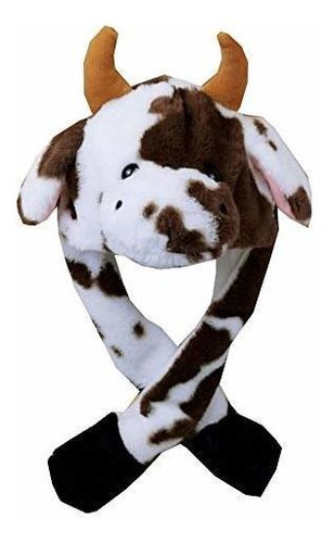 Accesorios Disfraces Niña Yekeyi Animal Hat Cow Ear Moving J
