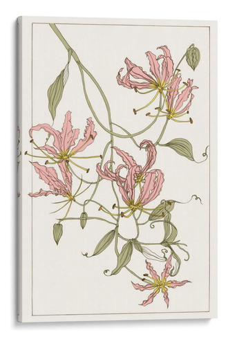 Canvas Lab Cuadro Gloriosa Botánica Lily Ii 110x165