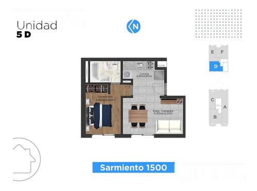 Imagen 2 de 12 de Departamento - Centro