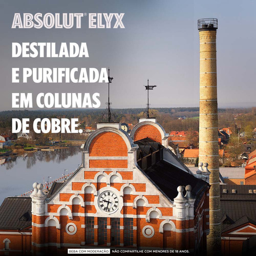 Imagem 4 de 5 de Vodka Elyx 750ml Absolut