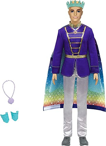 Muñeca Barbie Dreamtopia 2 En 1 Ken Rubia 12 Pulgadas Prince