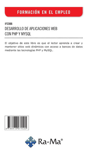 Libro Técnico Desarrollo De Aplicaciones Web Con Php Y Mysql