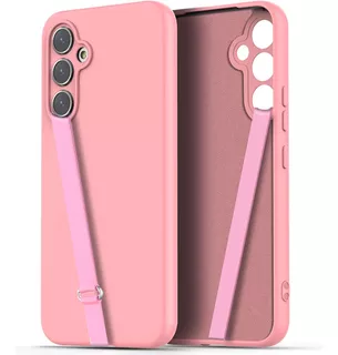 Funda Aicase Silicona Con Agarre Para Galaxy A54 Rosa