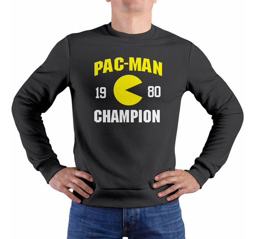 Polera Pacman Champion (d0165 Boleto.store)