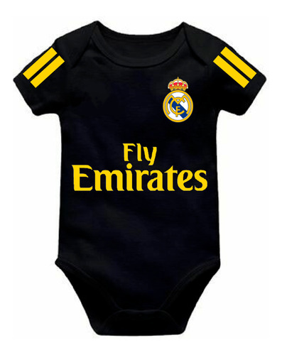 Mameluco Real Madrid Bebé 100% Algodón 03