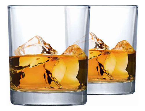 Kit Copo Prestige On The Rocks Whisky 2Pçs 340ml, Ruvolo