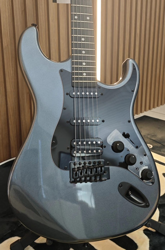 Guitarra Tagima Sixmart Com Efeitos Metallic Deep Silver Kit