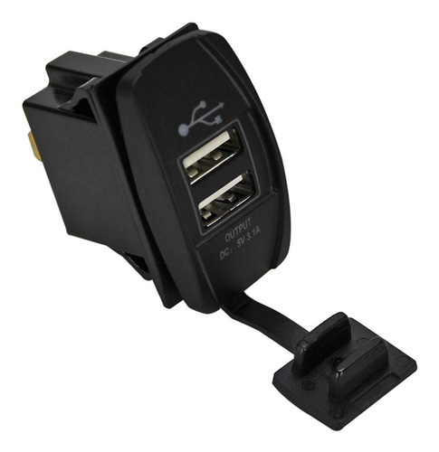 Cargador Usb Socket Carros 2 Puertos 5v 3.1a Rocket Xtreme