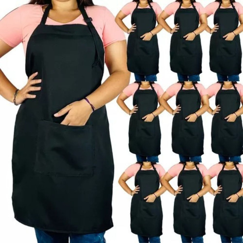 Delantal Ajustable Impermeable: Para Camareros Y Cocinas Dom