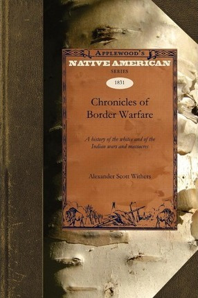 Libro Chronicles Of Border Warfare : A History Of The Set...