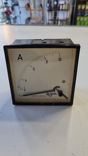 Reloj Medidor  Amperimetro Industrial 400a Antiguo Escala