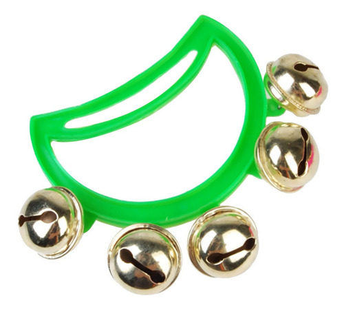 Jingle Percussion Hand Held Bells Handbell Kids Sonajeros