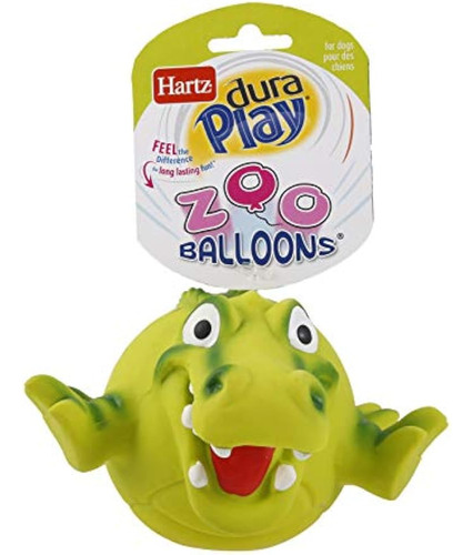 Hartz Zoo Balloons Dog Toy Colorsstyles Varían