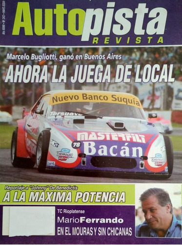 Autopista 343. Marcelo Bugliotti, Johnny De Benedictis, Tc