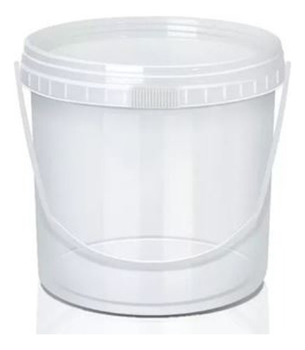 Imagem 2 de 4 de Balde Plastico Plastilania Alimentos 3,2l C/tp 6pct X 5 Und