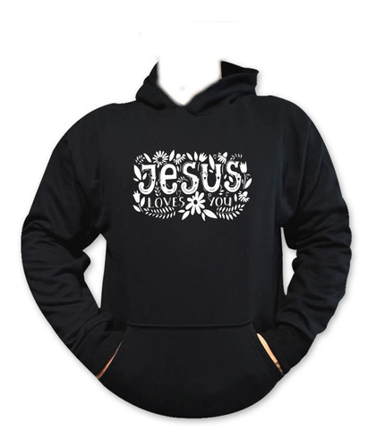 Polerón Estampado Jesús, Diseños Cristianos, Romanosmodas