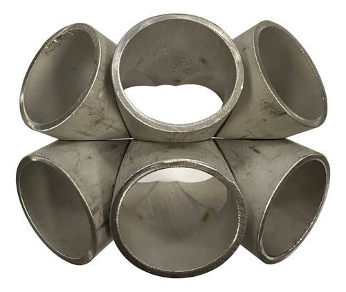 Colector Union Multiple De Escape 6 A 1 Acero Inoxidable