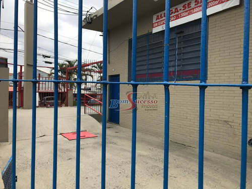 Imagem 3 de 22 de Galpão Para Alugar, 1300 M² Por R$ 19.000,00/mês - Vila Antonieta - São Paulo/sp - Ga0070