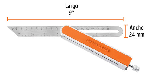 Escuadra Falsa 9'' Acero Angular Ajustable Truper 14385