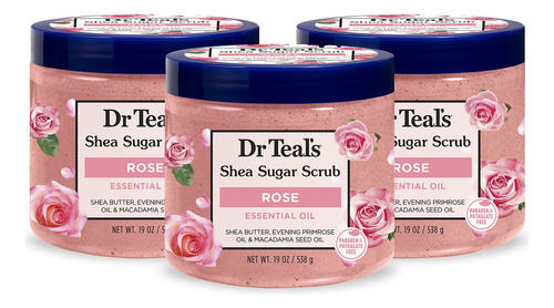  Dr Teals Exfoliante Corporal De Azúcar De Karité, Rosa Co