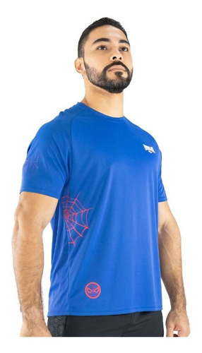 Camiseta Everlast Sides Spiderman Hombre-azul