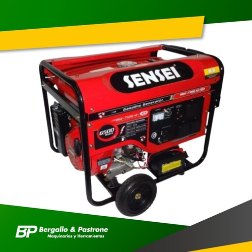 Generador Grupo Electrogeno Sensei Mge-7500 Ae3 Avr