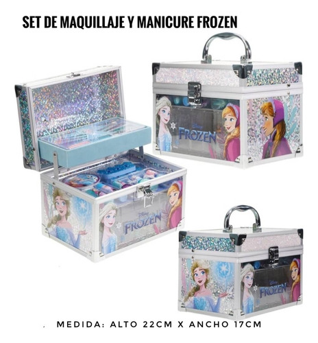 Maquillaje Frozen Maletin Neceser Para Niñas Original