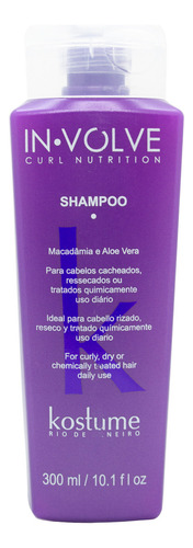 Kostume In Volve Curl Shampoo Cabello Rizado Secos Rulos 3c