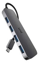 Comprar Uni Usb C A Usb Hub 4 Puertos Usb De Aluminio Tipo C Usb