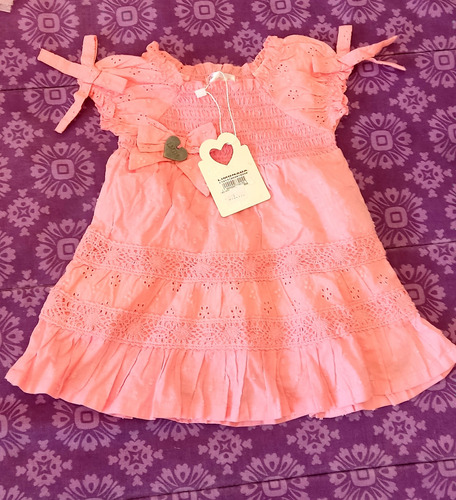 Vestido Limonada 6 Meses Nuevo