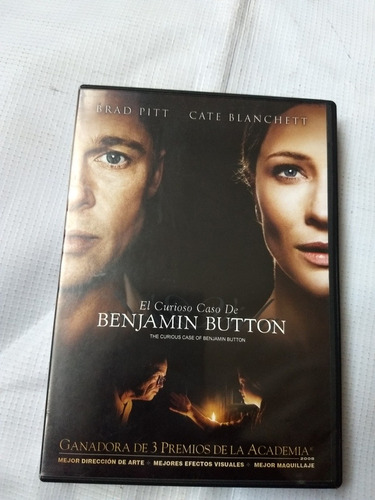 El Curioso Caso De Benjamin Button Película Dvd Original