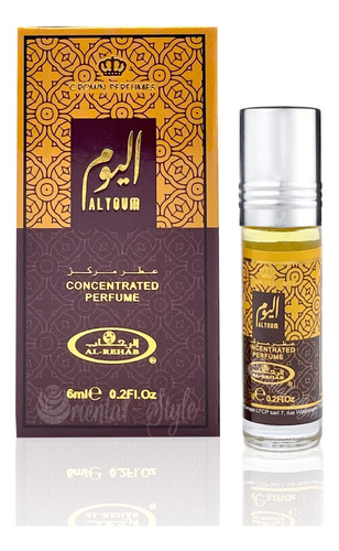 Al Youm Perfume Arabe Al Rehab 6ml Fresco Frutal Oriental 
