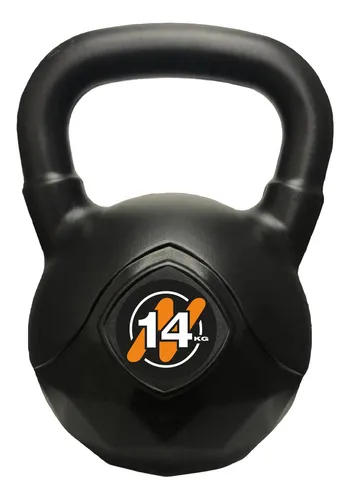 Kettlebell Pesa Rusa Fitness Mir Plastica 7kg Gimnasio Cuota