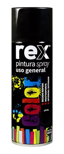 Pintura Spray uso General Blanco Brillante 400 ml Rex 60007