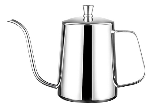 Vierta Sobre , Cafetera, Tetera, Tetera, Tetera 600ml Plata