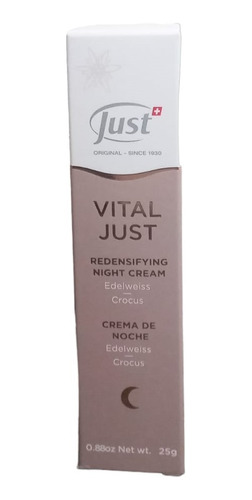 Vital Just - Crema De Noche Redensificante - 25gr - Just