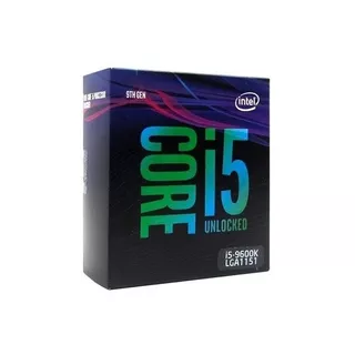 Procesador Intel Core I5-9600k, 3.70 Ghz, 9 Mb Caché L3