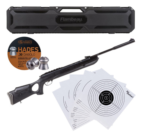 Rifle Gas Piston Hatsan 130s Vortex Qe .30 Paquete X C