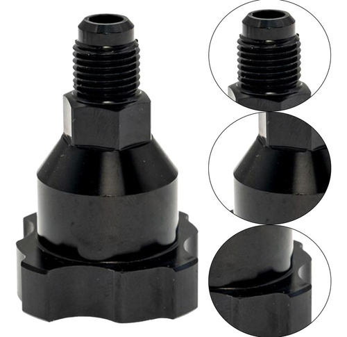 Conector De Taza Para Pintura En, Rosca 1p Negra De 10 Mm