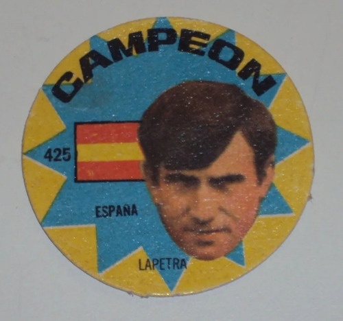 #f Figurita Album Campeon 1966 - N° 425 Lapetra España