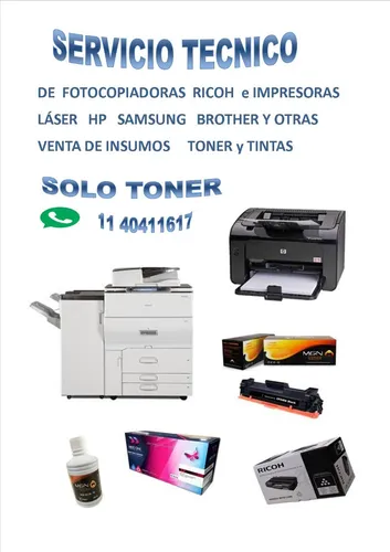 Servicio Técnico De Impresoras Láser Y Fotocopiadoras