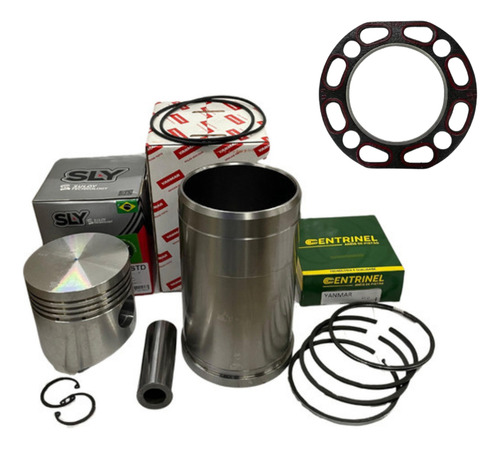 Kit Completo Motor Yanmar Ns11 Ns12 Tc11 + Junta Cabeçote