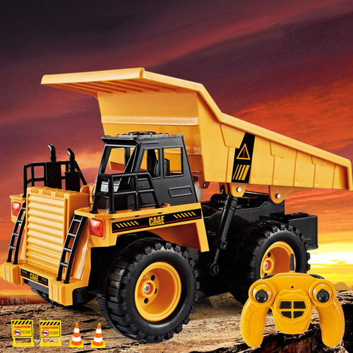 2,4g Rc Camión De Vehículo De Construcción Con