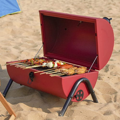 Parrillero Barbacoa Carbon Portatil Camping 21import
