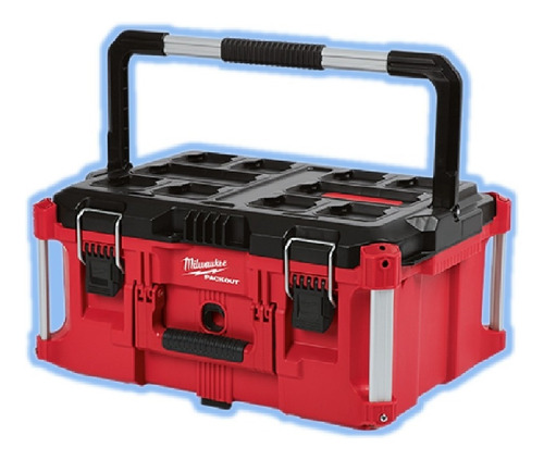 Caja De Herramientas Packout Milwaukee 8425 Encastre Color Rojo/Negro