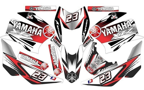 Stickers Para Moto Xtz125 Mod-215