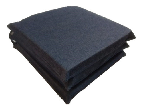 Almohadón Para Silla De Jean Denim Cubresillas 40x40 Cierre