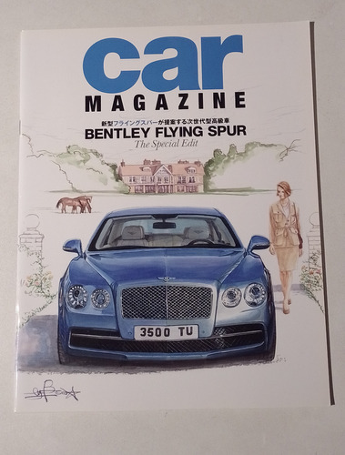 Revista Car Magazine Bentley Flying Spur En Japones 